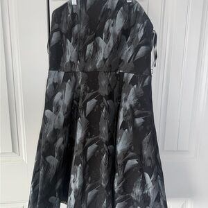 White House Black Market Elegant Black Dress